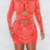 Early Autumn New Stylish Shoulder pad Rhinestone Mesh See-through Zip-up Plus Size Stretch Hollow Slim Sexy Mini Dress Wholesale