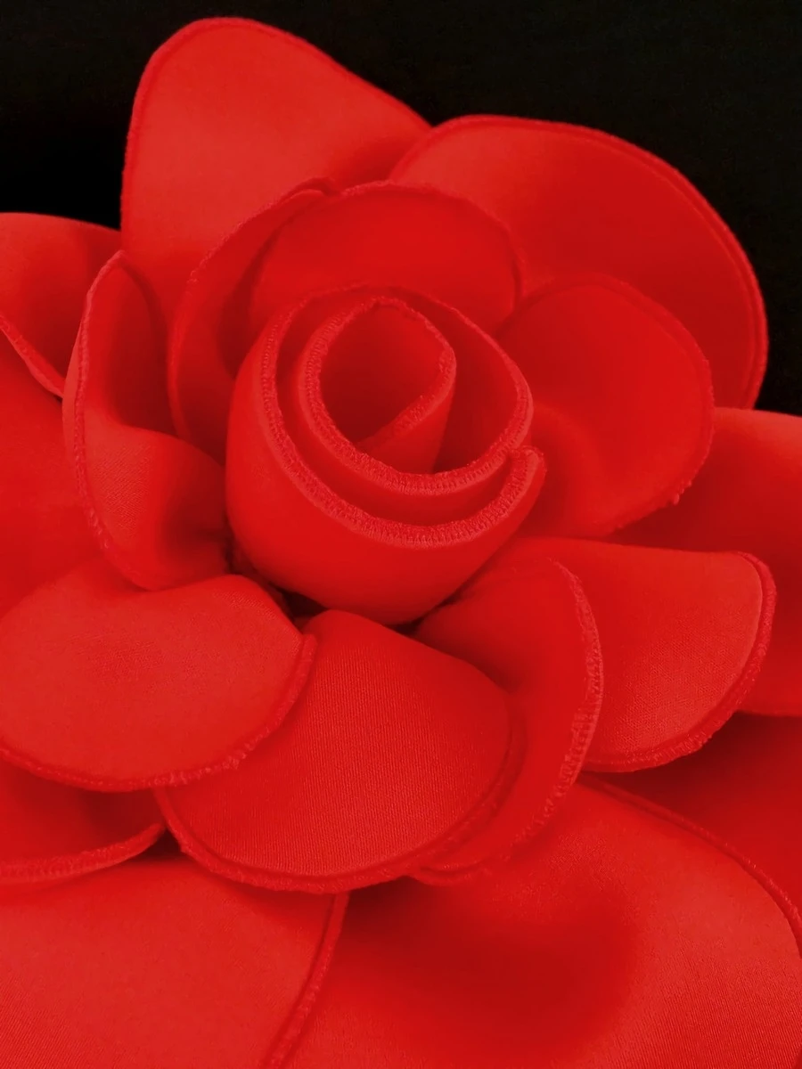 S-4XL Plus Size New Stylish Solid Color Zip-up Slight stretch Flower High Quality Elegant Maxi Evening Dress Wholesale Plus-Size Dresses - Image 8