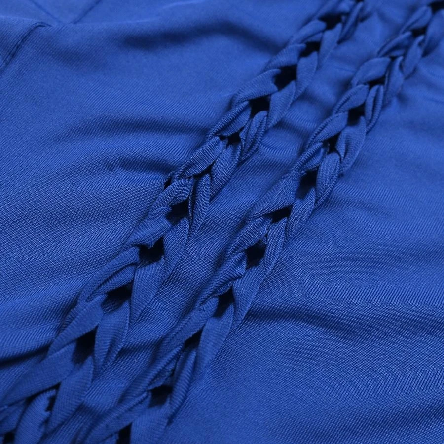 Sexy Plus Size Slight stretch Solid Color Slim Hollow Sleeveless Maxi Dress Wholesale - Image 20