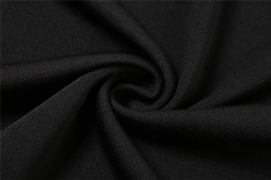 Sexy Slight Stretch Pure Color Hollow Lace-up Mini Dress Wholesale - Image 11